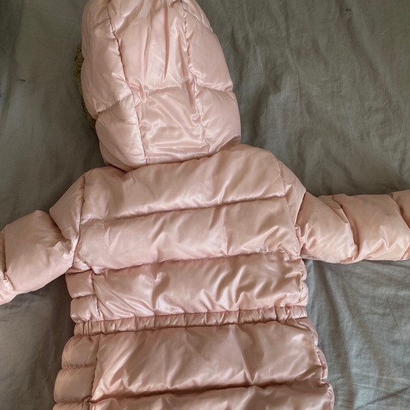 Gap Mauve/Blush Pink Puffer jacket - Picture 4 of 4